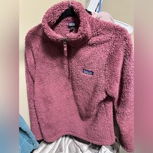 Patagonia Los Gatos 1/4 Zip - burgundy - size M